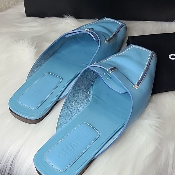 💯 Authentic Chanel Mule Size 37 🍀 - Picture 9 of 16